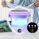 thumbnail image 4 of Lavadora portátil ABXKZ 15L con secadora giratoria morada, 4 of 6