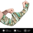 thumbnail image 3 of Uemuo Colorful Hawaii Palms Printed Arm Sleeves, Cooling UV Sun Protection Sports Compression for Men/Women, 3 of 8