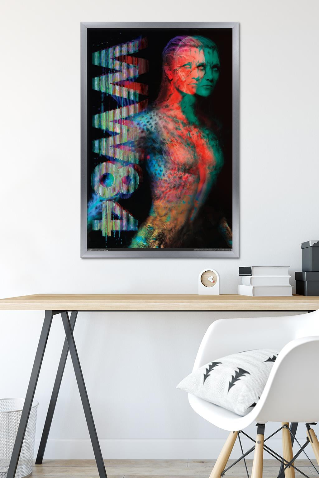 DC Comics Movie - Wonder Woman 1984 - Cheetah Graphic Wall Poster, 22.375" x 34", Framed