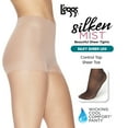 thumbnail image 6 of L'eggs Women's Silken Mist Silky Leg Sheer Tights Wicking Cool Comfort® Control Top Sheer Toe, 2 Pair, Size B Nude, 6 of 7