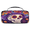 Multicolour 4, variant on Herdesigns Peacock Carry Case Compatible with Nintendo Switch 2017 & Oled 2021, with 20 Game Card Slots, Peacocks Floral Portable Travel Carrying Case Pouch for Accessories & Games