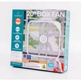 thumbnail image 3 of THE ASPEN 20” White Box Fan with Remote Control, 2800 Cubic Feet per Minute, Efficient Cooling, 3 Speed, AB-20US, 3 of 12