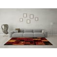 thumbnail image 3 of Ahgly Company Indoor Rectangle Patchwork Orange Transitional Area Rugs, 2' x 3', 3 of 4