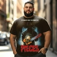 thumbnail image 2 of Men T Shirt for Big & Tall Man Graphic Short Sleeve Plus Size Oversized Tee Tshirts 6XL 3DTS10052, 2 of 8