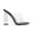 Black, variant on Shoes Fusion Translucent Block High-Heel Mule Open Toe Sandal