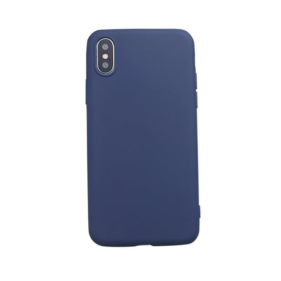 Solid Color Silicone Phone Case Cover Protector for iPhone XS Max/XS/X/7/8/7P/8P