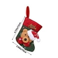 thumbnail image 3 of Gifts Under $5 Boovnll Christmas Stockings 5 Inch Cute Mini Christmas Stocking Personalized Christmas Tree Ornaments Hanging Stocking Party Decor Gifts Bags, Christmas Decorations, 3 of 6