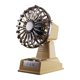 thumbnail image 1 of Ventilador de escritorio USB portátil, recargable, diseño clásico, con inclinación ajustable, refrigeración por aire, ventilador personal para enfriar beige, 1 of 8