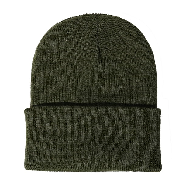 Minnieouse Gorros Beanie Gorros de punto Unisex Skullcap manga hilo multifuncional a prueba de viento accesorios para el cabello para deportes al aire libre Sombreros ejercito verde Minnieouse AP010147-27