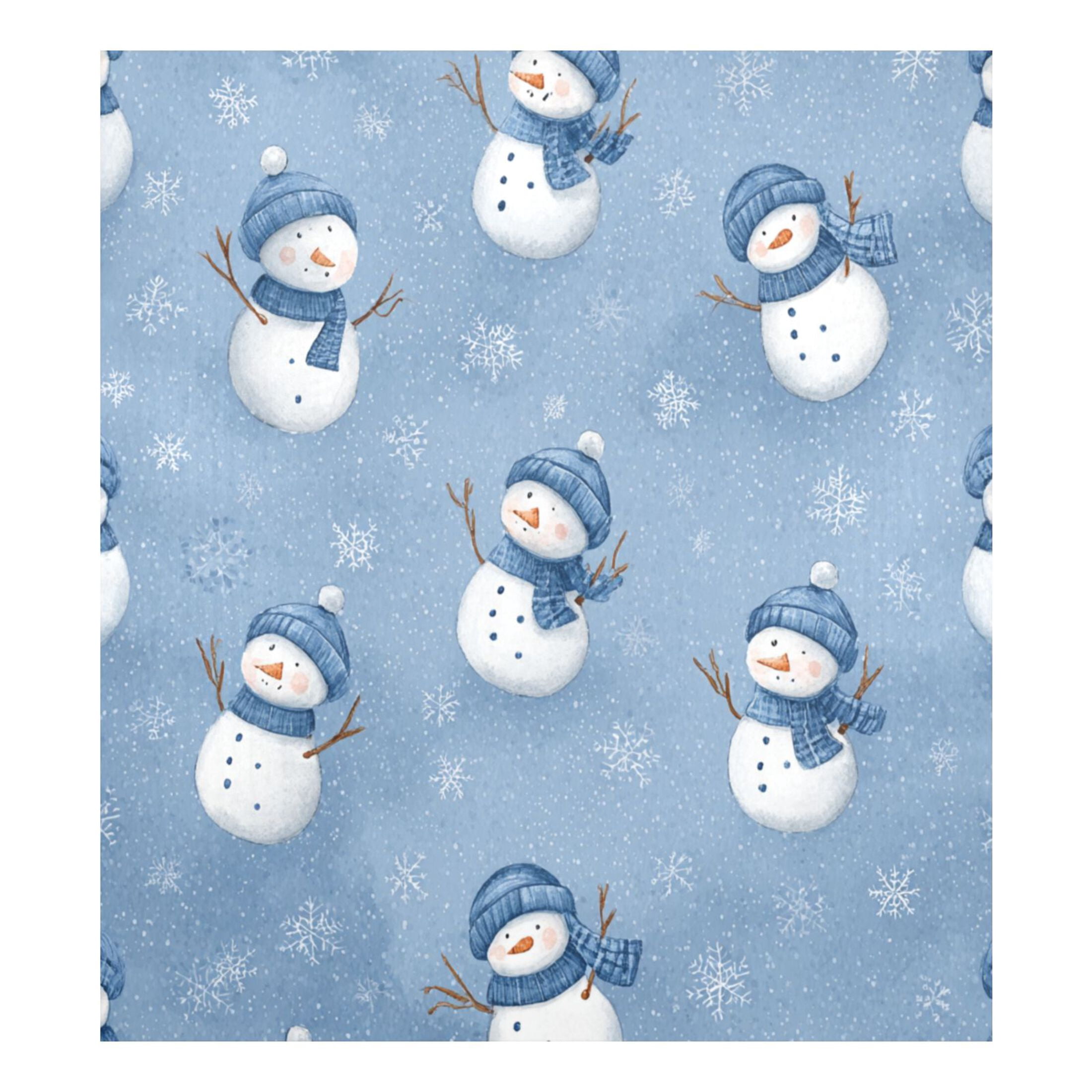 Dishwasher Magnetic Refrigerator Magnet Cover Sticker Home Decorative 23"x26" Cute Branch Snowman Pattern