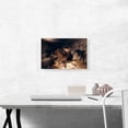 thumbnail image 2 of ARTCANVAS Deer And Deer Hounds In A Mountain Torrent 1832 Canvas Art Print by Edwin Henry Landseer - Size: 18" x 12" (0.75" Deep), 2 of 9