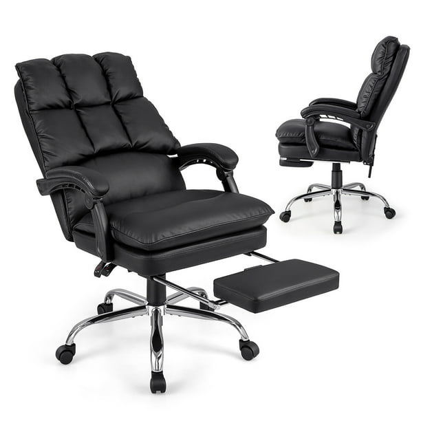 Gymax High Back Reclining Office Chair Ergonomic Computer Desk Chair w
