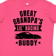 thumbnail image 4 of Inktastic Great Grandpas Lil Racing Buddy Boys or Girls Toddler T-Shirt, 4 of 5