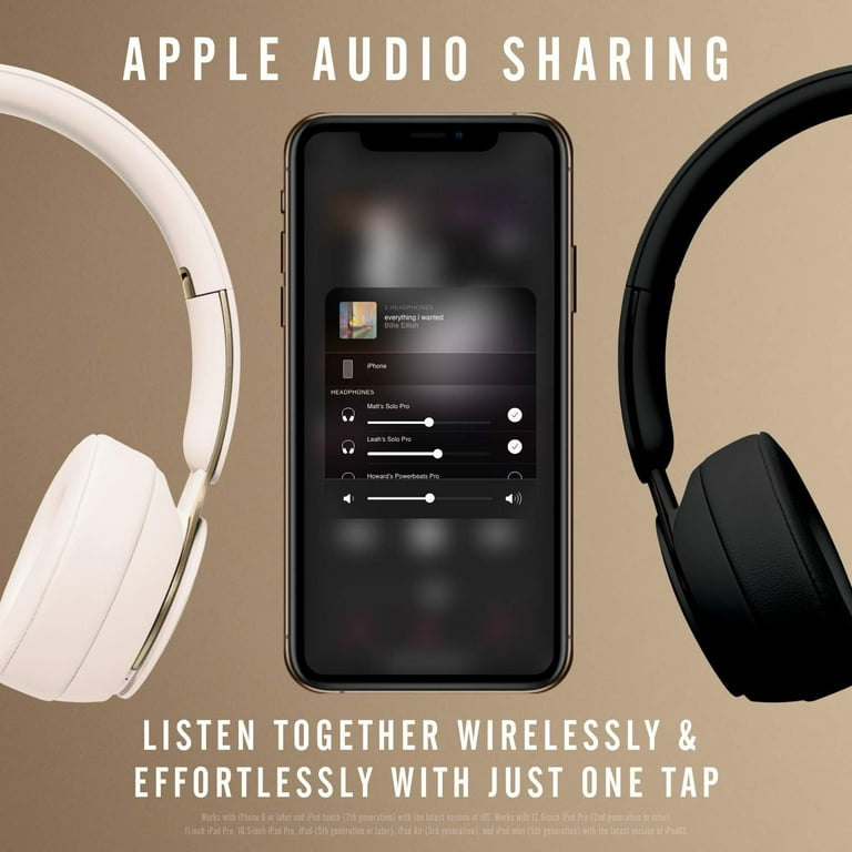 ヘッドホン Beats by Dr Dre SOLO PRO IVORY Beats Solo Pro Wireless Noise Cancelling On-Ear Headphones