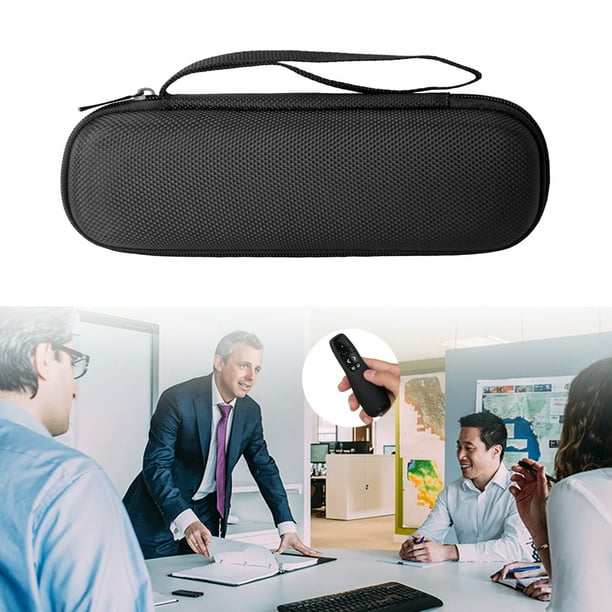 Bolsas De Almacenamiento Bolsas impermeables de control remoto inalámbrico para Logitech R400 R500 R800 (negro)