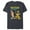 Navy Heather, variant on Marvel Comics Wolverine Classic Logan Retro - Short Sleeve Blended T-Shirt for Adults- Customized-Yellow