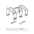thumbnail image 2 of Heavy Duty Freestanding Bike Floor Stand – Dual Cycle Parking Rack for Garage and Home – Fits 22-28 Inch Wheels & Up to 2.2 Inch Tire, 2 of 8