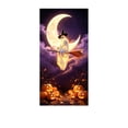 thumbnail image 2 of Cififendec Halloween Themed Door Cover Tapestry, Spooky Scene Backdrop for Home Entrance and Prop Shoot Decor, 70.86"×35.43", 2 of 6