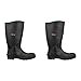 thumbnail image 3 of Steel-Toe Boots, Black PVC, 15-In., Men's Size 13 - 31261.13, 3 of 4