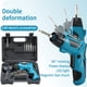 thumbnail image 5 of Riwesomey Juego de herramientas de reparación de 45 Uds., juego de destornilladores de varilla con mango de taladro eléctrico, juego de enchufes de Jardín y Patio Azul Riwesomey TO005279-02, 5 of 6