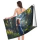 thumbnail image 4 of Wildwood Toalla de playa de secado rápido con diseño temático, regalo para mujeres y niñas, ideal para cumpleaños, fans, amantes de la música, uso en la playa o al aire libre, 78 × 150 cm, 4 of 6