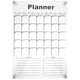 thumbnail image 1 of 1 juego de calendario de pared acrílico borrable, planificador mensual, planificador semanal, tablero de notas, tablero de borrado en seco, 1 of 6