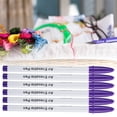 thumbnail image 3 of <p>Vanishing Marker Pen, Thick Head Tailoring Tools Air Erasable Pen, Purple For Shoemaking Clothing</p>, 3 of 7