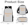 thumbnail image 2 of Numberblocks Cartoon Backpack Large Capacity Portable Anime Cute Lightweight Outdoor Travel Backpack Large Capacity Bag Casual Travel Backpack Style-27, 2 of 5