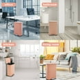 thumbnail image 7 of CL.HPAHKL 13 Gallon (50L)Trash Can ,Kitchen Trash Can, Stainless Steel with Lid, Foot Pedal and Inner Bucket, Fingerprint-Resistant Soft Close Lid Garbage Can, Pedal Rubbish Bin for Home Office, 7 of 7