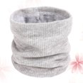 thumbnail image 1 of Minkissy Foulard d'Hiver à Double Couche Grise 1Pcs pour Femmes Extérieur Automne, 1 of 6