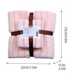 thumbnail image 3 of Mlkoz Towels for Bathroom Clearance, Bath Towel Bathroom Set Deluxe Bath Towel Soft Cotton Towel Set High Absorbent Towel Includes 1 Bath Towel 27.5X55 Inches And 1 Towel 13.5X29.5 In, Men Gifts, 3 of 3