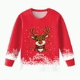 thumbnail image 5 of UAYOTSE Comfortable and Stylish Christmas Print Children Long Sleeved and Long Legged Pajamas Set for Boys and Girls,Sizes 2-3 Years, 5 of 5