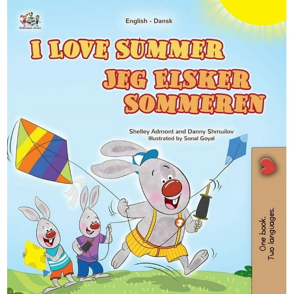 English Danish Bilingual Collection I Love Summer (English Danish Bilingual Children's Book), (Hardcover)