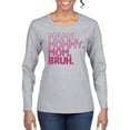 thumbnail image 2 of Wild Bobby Mama Mommy Mom Bruh Girl Mom Women Graphic Long Sleeve Tee, 2 of 6