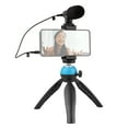 thumbnail image 1 of Mistaha Portable Smartphone Video Kit Phone Video Rig with Cardioid Microphone + Adjustable Phone Holder, 1 of 7