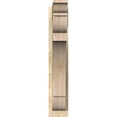 thumbnail image 2 of Ekena Millwork 6"W x 22"D x 34"H Olympic Rough Sawn Traditional Outlooker, Douglas Fir, 2 of 4