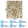 thumbnail image 2 of Cheetah Leopard Dishwasher Magnet Cover Decorative Sticker for Home Cabinet Kitchen 23" x26", 2 of 5