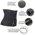 thumbnail image 5 of SEXYWG Waist Trainer for Women Weight Loss Steel Boned Belt, 5 of 6