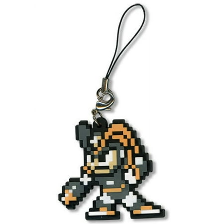 Mega Man 10 Bass PVC Cell Phone Charm Keychain GE-8248