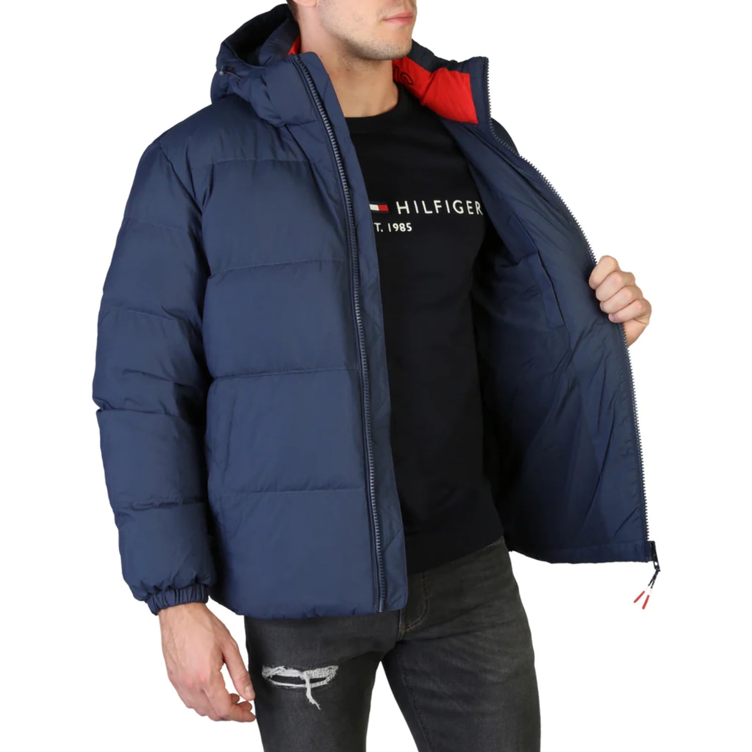 Tommy Jeans Essential Down Blue Jacket