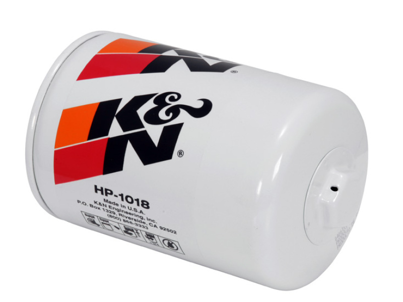 K&N Premium Racing Oil Filter Designed to Protect your Engine HP1018