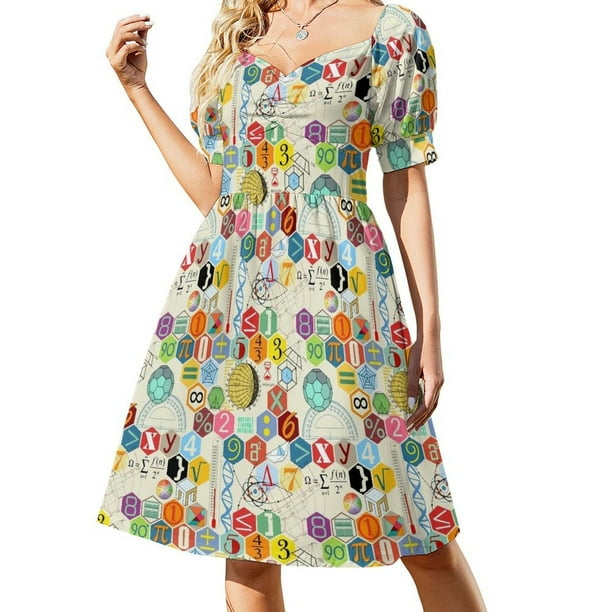 ¡MA! Vestido de manga corta para mujer, elegante, holgado, de noche.