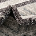 thumbnail image 4 of Unique Loom Eco Southwestern Collection Area Rug - Holbrook (3' 3" Round Gray/Black), 4 of 7