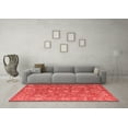 thumbnail image 3 of Ahgly Company Indoor Rectangle Abstract Red Modern Area Rugs, 3' x 5', 3 of 4