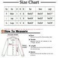thumbnail image 3 of WREESH Womens Fashion Oversized Button Down Denim Shirt Lapel Solid Color Long Sleeve Tops Button Pocket Turndown Collar Tops Shirt Dark Blue, 3 of 4