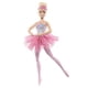 thumbnail image 5 of Muñeca Mattel Barbie Bailarina Luces Brillantes Tutú Rosa, 5 of 6