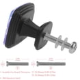 thumbnail image 3 of 4 Pcs Square Cabinet Handle Cupboard Knob Drawer Pulls Handle Far Away Galaxy Drawer Knobs with Screws Furniture Decoration, 3 of 7
