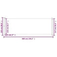thumbnail image 4 of vidaXL Patio Retractable Side Awning 220x600 cm Cream, 4 of 5