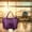 Deep purple, variant on Expandable Luggage Bag with 360° Wheels Extra Large Capacity Wet/Dry Separation Ideal for Business Trips Gym Students And Travel Purple 40 cm×22 cm×32 cm