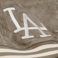 thumbnail image 4 of Women's Mitchell & Ness  Tan Los Angeles Dodgers Full-Snap Varsity Jacket, 4 of 6